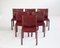 CAB 412 Chairs by Mario Bellini for Cassina 1980 Ref., Set of 6 3