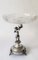 Cut Crystal Glass Fruit Bowl on Angel Stand, Germany, 1800s 3
