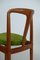 Sedie Mid-Century in teak, Danimarca Juliane di Johannes Andersen per Uldum, anni '60, set di 4, Immagine 14