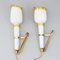 Murano Glass Wall Lights, Italy, 1950s, Set of 2 3