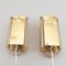 Wall Lights by Orrefors in Molded Glass & Brass, Sweden, 1960s, Set of 2 5