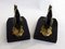 Art Deco Squirrel Sculptures with Black Marble Base by Tedd, 1930s, Set of 2 6