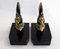Art Deco Squirrel Sculptures with Black Marble Base by Tedd, 1930s, Set of 2 7