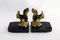 Art Deco Squirrel Sculptures with Black Marble Base by Tedd, 1930s, Set of 2 11