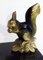 Art Deco Squirrel Sculptures with Black Marble Base by Tedd, 1930s, Set of 2, Image 8