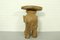 Table d'Appoint Elephant Vintage en Bois de Palmier, 1960s 6