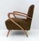 Mid-Century Modern Italian Chair in Velvet by Guglielmo Ulrich, 1950s, Set of 2 7
