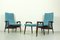 Danish Lounge Chairs with Ottoman by Yngve Ekström for Pastoe, 1960s, Set of 3 8