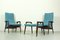 Danish Lounge Chairs with Ottoman by Yngve Ekström for Pastoe, 1960s, Set of 3, Image 8