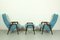 Danish Lounge Chairs with Ottoman by Yngve Ekström for Pastoe, 1960s, Set of 3 2