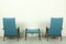 Danish Lounge Chairs with Ottoman by Yngve Ekström for Pastoe, 1960s, Set of 3 14