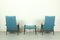 Danish Lounge Chairs with Ottoman by Yngve Ekström for Pastoe, 1960s, Set of 3, Image 6