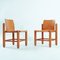 Nordic Pine and Plywood Chairs in the style of Daumiller, 1970s, Set of 2 2