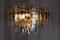 Chandelier with Cascading Beveled Glass from Venini, Italy, 1970s 7