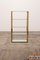 French Hollywood Regency Etagere in Brass & Glass, 1970 11