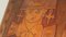 Silla plegable de teca y cuero labrado de Angel I. Pazmino para Muebles De Estilo, años 70, Imagen 15
