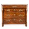 19th Century French Empire Style Walnut Chest of Drawers, 1820s, Image 1