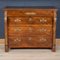 19th Century French Empire Style Walnut Chest of Drawers, 1820s 6