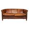 20th Century Dutch Sheepskin Leather Sofa, 1970s 1