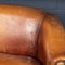 20th Century Dutch Sheepskin Leather Sofa, 1970s 18