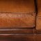 20th Century Dutch Sheepskin Leather Sofa, 1970s 12