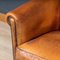 20th Century Dutch Sheepskin Leather Sofa, 1970s 23