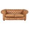 Englisches Chesterfield Ledersofa, 20. Jh., 1970er 1