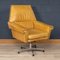 20th Century English Leather Revolving Chair, 1970s 2