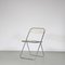 Plia Folding Chair by Giancarlo Piretti for Castelli, Italy, 1970s, Image 4
