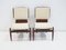 Modernist Italian Wooden Side Chairs by Barovero, 1950s, Set of 2 2