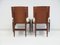 Modernist Italian Wooden Side Chairs by Barovero, 1950s, Set of 2 6