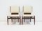Moderne italienische Beistellstühle aus Holz von Barovero, 1950er, 2er Set 3
