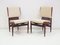 Modernist Italian Wooden Side Chairs by Barovero, 1950s, Set of 2, Image 1