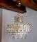 Chandelier with 4 Levels in Murano Glass from Venini, Italy, 1970s 1