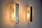 Frosted Glass Sconces attributed to Kaiser Leuchten, Germany, 1960, Set of 2, Image 4