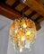 Chandelier in Brown Cut Glass from Zero Quattro, 1970, Image 6