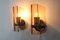 Italian Sconces in Pink Murano Glass from Veca, 1970, Set of 2 7