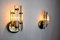 Italian Venini Cut Glass Sconces, 1980, Set of 2 7