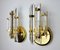 Italian Venini Cut Glass Sconces, 1980, Set of 2, Image 3