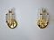 Italian Venini Cut Glass Sconces, 1980, Set of 2, Image 6