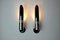 Vintage Space Age Wall Lamps in Chrome from Raak, 1970, Set of 2 4