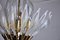 Vintage Floral Chandelier in Murano Glass from Venini, 1970 7