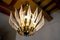 Vintage Floral Chandelier in Murano Glass from Venini, 1970 6