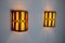 French Rattan Sconces, 1960, Set of 2 4