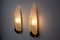 Spanish Ears of Corn Sconces, 1980, Set of 2 2