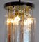 Italian Poliarte Chandelier in Pink and Transparent Murano Glass by Albano Poli, 1970, Image 6