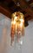 Italian Poliarte Chandelier in Pink and Transparent Murano Glass by Albano Poli, 1970, Image 4