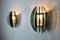 Italian Veca Sconces in Two-Tone Murano Glass, 1960s, Set of 2 2