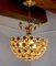 Austrian Cut Crystal Floral Chandelier by Bakalowits & Söhne, 1970s 5