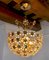 Austrian Cut Crystal Floral Chandelier by Bakalowits & Söhne, 1970s 2
